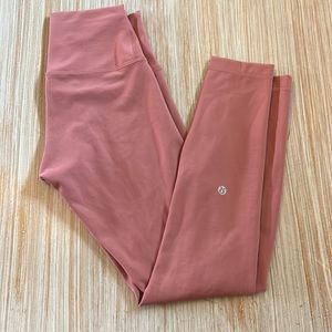 Lulu high rise legging size 4
